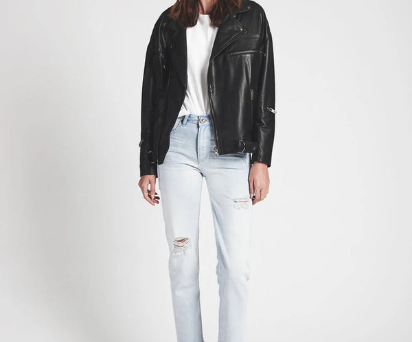 BRANDO AWESOME BAGGIES HIGH WAIST STRAIGHT LEG JEAN