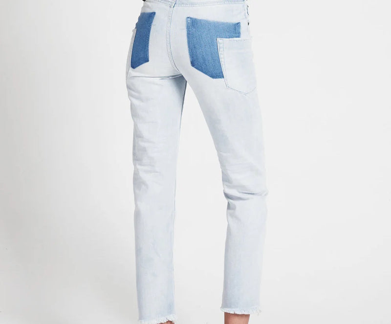 BRANDO AWESOME BAGGIES HIGH WAIST STRAIGHT LEG JEAN