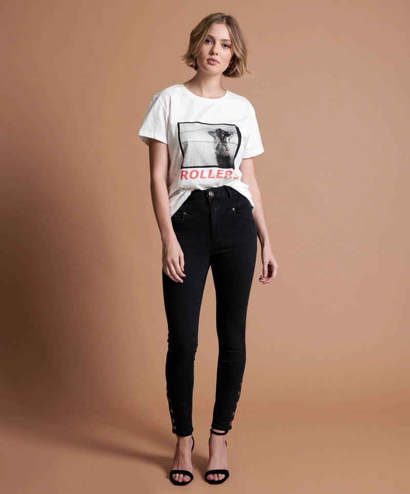 BLACK SWAN PREACHERS HIGH WAIST JEAN