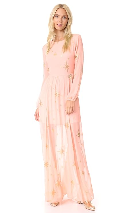 GILDED STAR MAXI DRESS