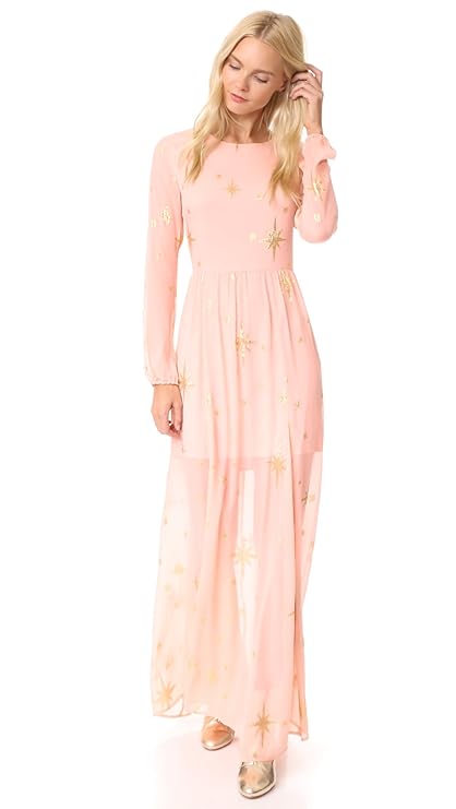 GILDED STAR MAXI DRESS