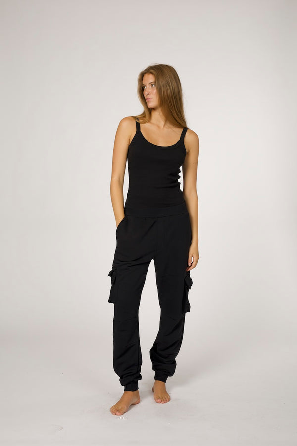 CARGO FLEECE PANTS