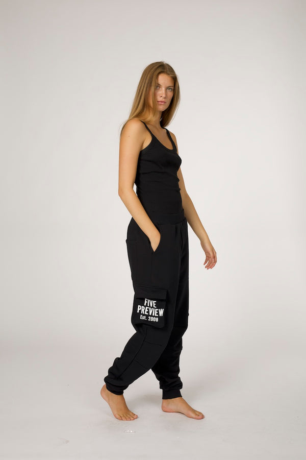 CARGO FLEECE PANTS