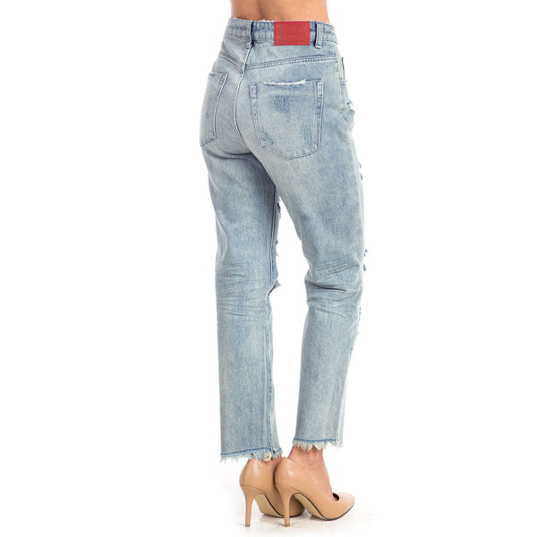 BLUE STORM AWESOME BAGGIES HIGH WAIST STRAIGHT LEG JEAN