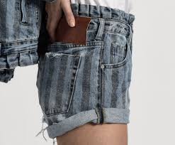 ZEPHYR BANDITS MID WAIST DENIM SHORT