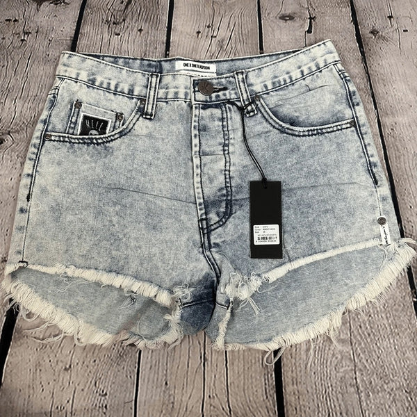 ROCKY ACID OUTLAWS MID LENGTH DENIM SHORTS