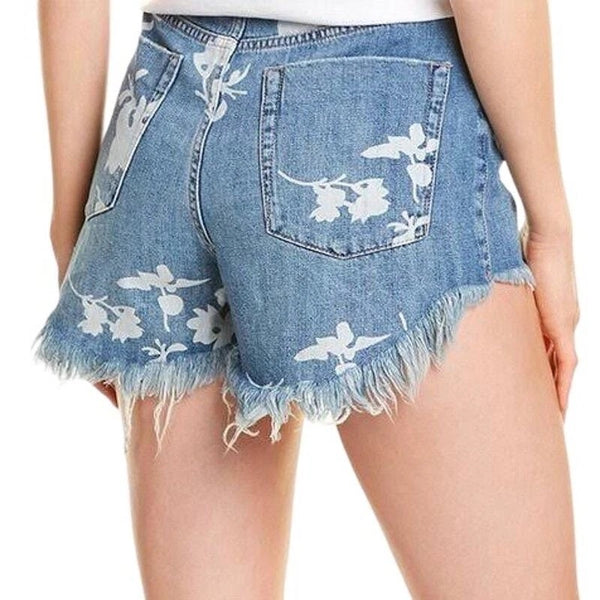 OUTLAWS MID LENGTH DENIM SHORTS HAVANA