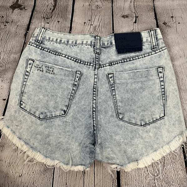 ROCKY ACID OUTLAWS MID LENGTH DENIM SHORTS