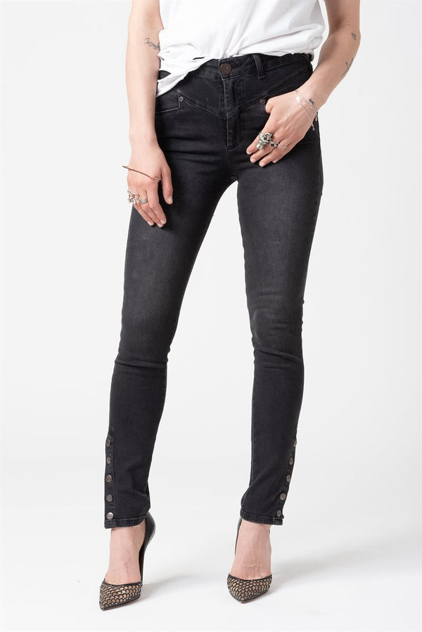 BLACK SWAN PREACHERS HIGH WAIST JEAN