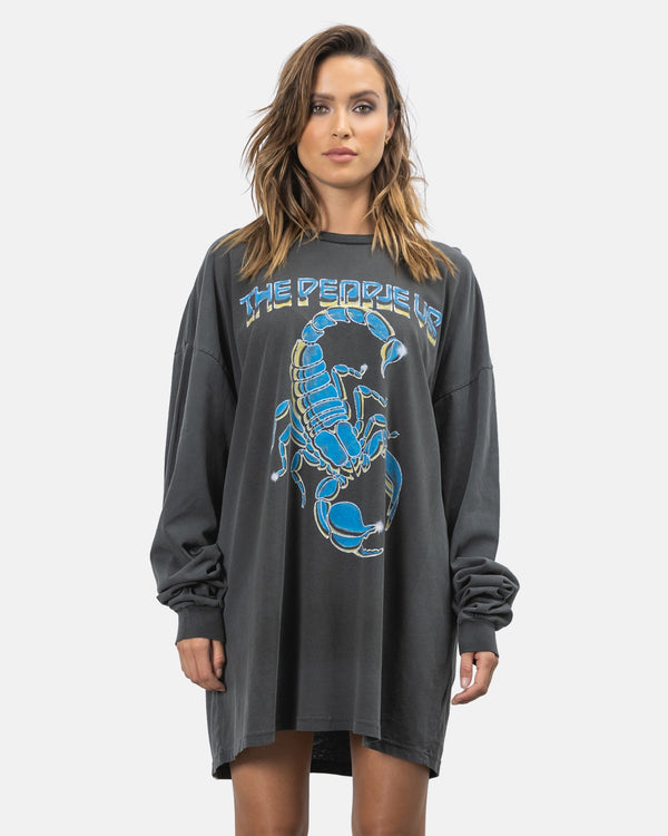 SCORPION LONGSLEEVE TEE DRESS